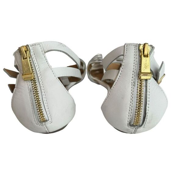 Report Signature Women’s White "Lauri” Gladiator Sandals Size 8.5 - Picture 3 of 6